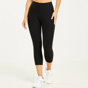 Booty by Brabants croco skin cropped leggings